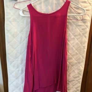 Pink tank top